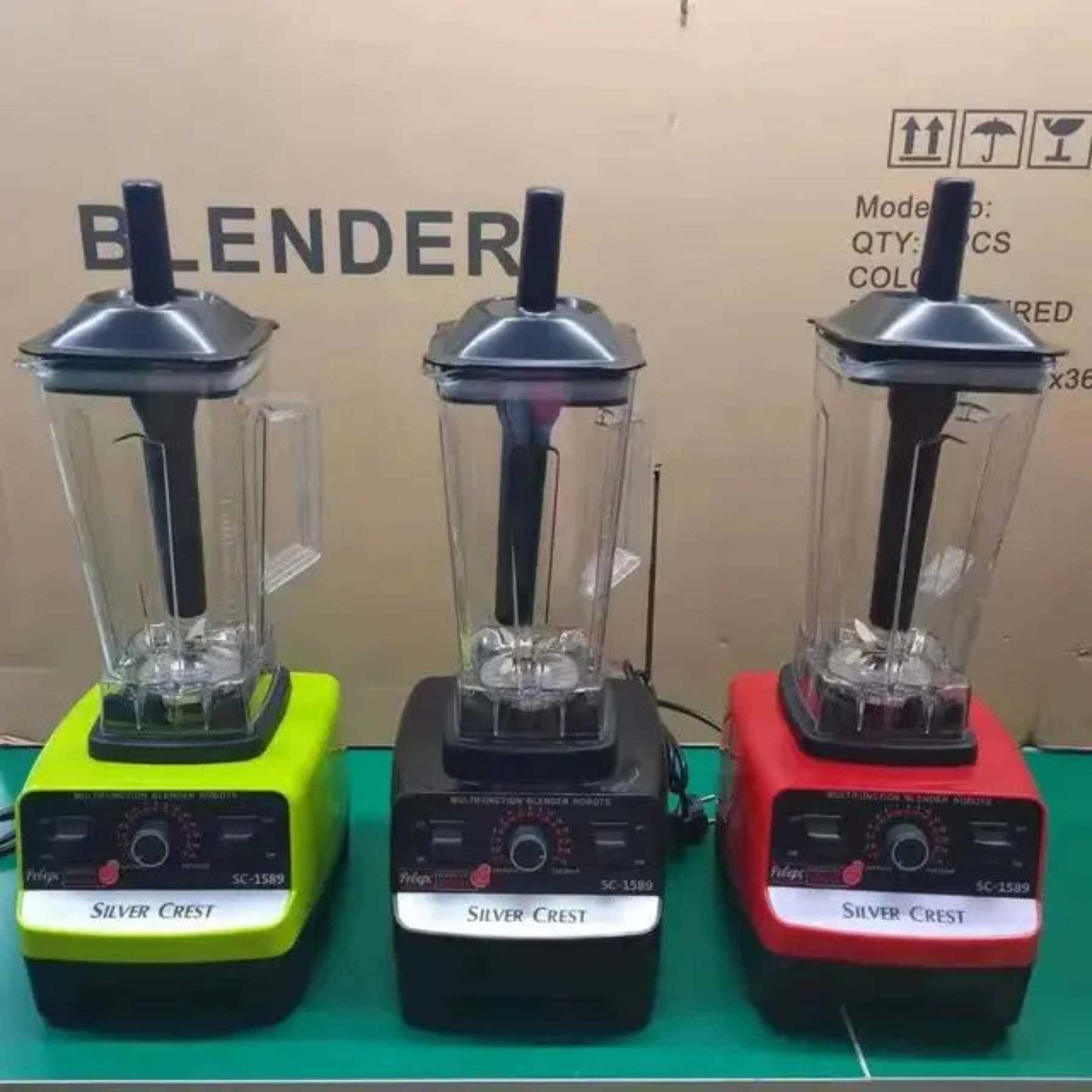 Blender Multifonction Ultra Puissant 4500W – Smoothies, Épices & Jus en 30 Secondes